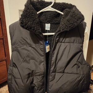 Arizona Jean Company Black Quilted Vest